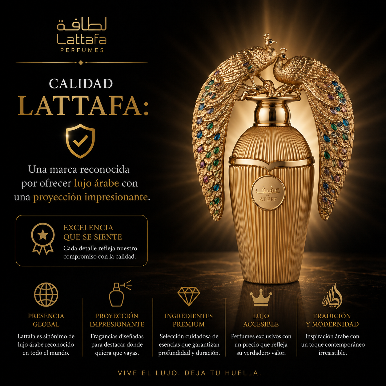 Afeef Lattafa | Perfume Floral Frutal 100ml