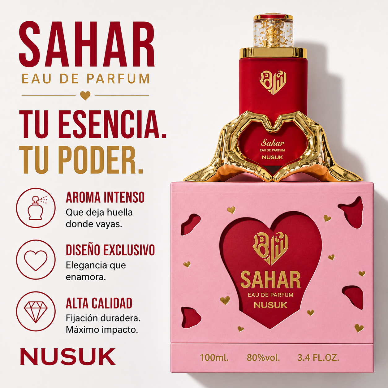 Nusuk Saher Extrait de Parfum 100ml | Unisex