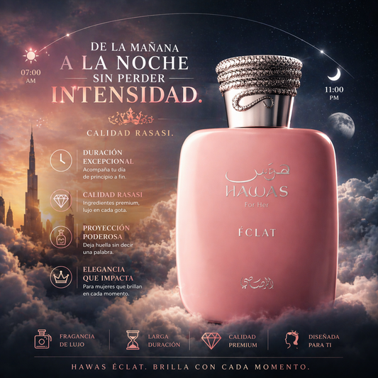 Hawas for Her Eclat Rasasi | Perfume Femenino 100ml