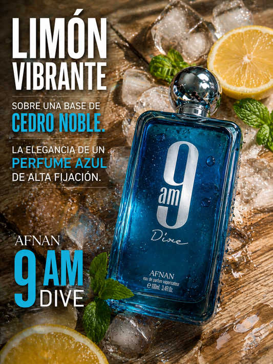 9AM Dive Afnan | Perfume Masculino Acuático 100ml