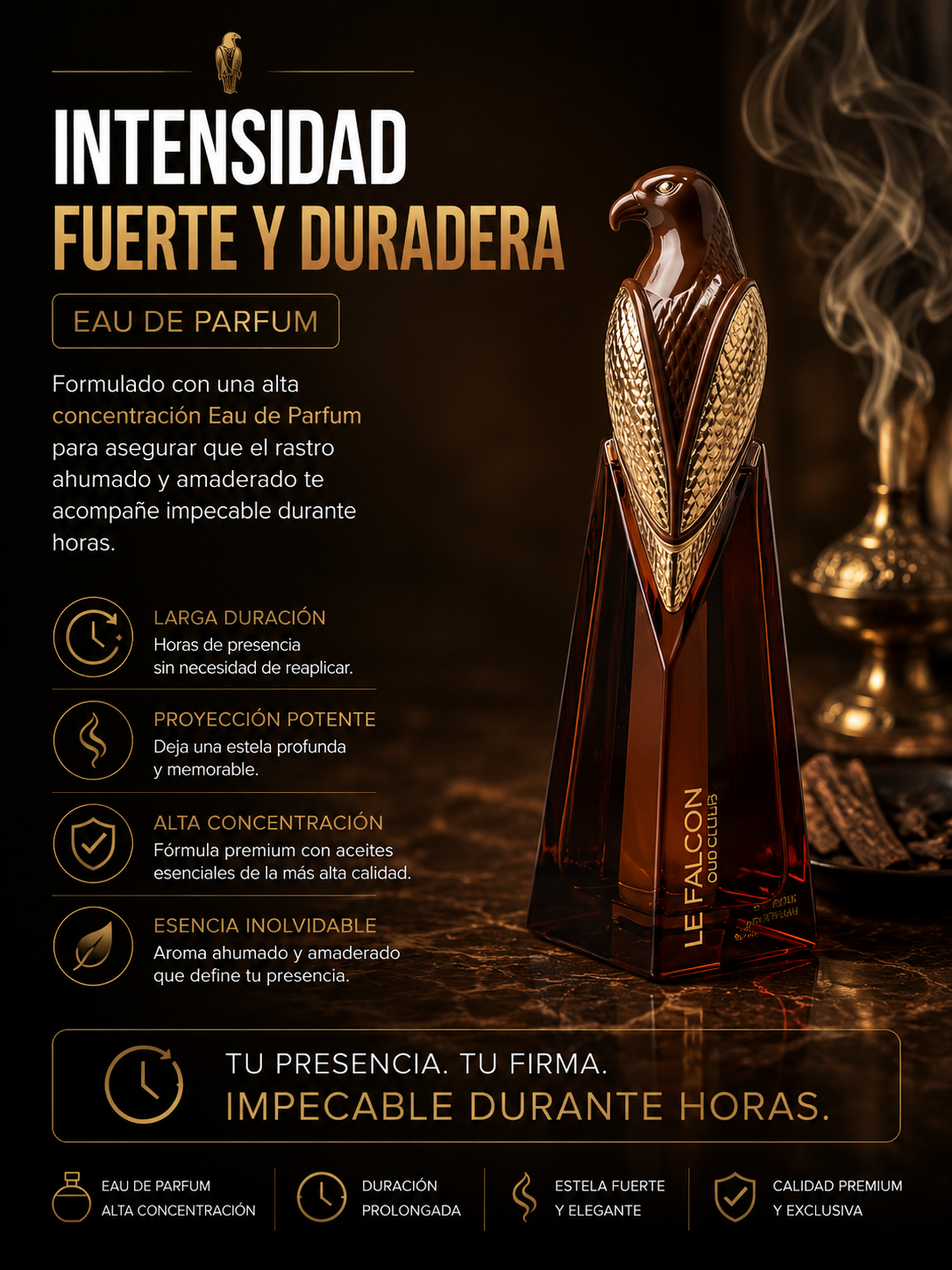 Le Falcon Dubái Eau de Parfum 100ml french avenue