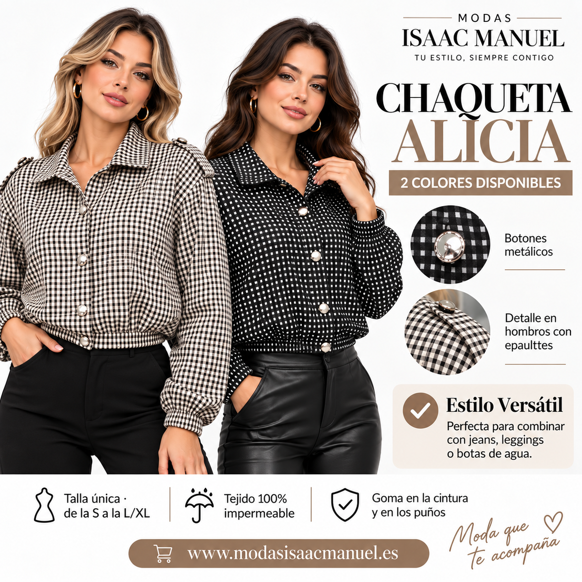 Chaqueta Impermeable Alicia