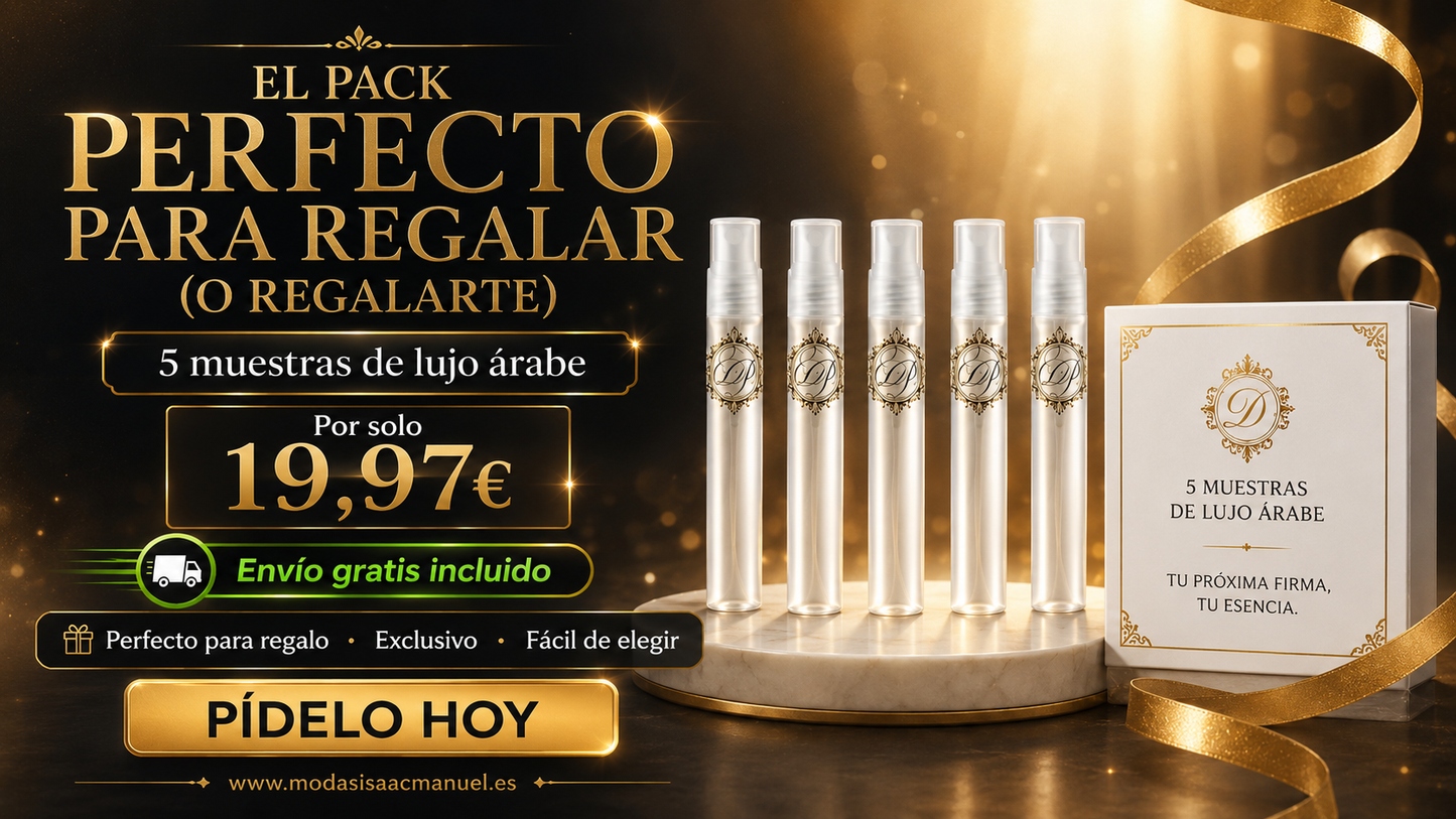 Pack 5 Muestras 3ML Perfumes Árabes | Set Discovery