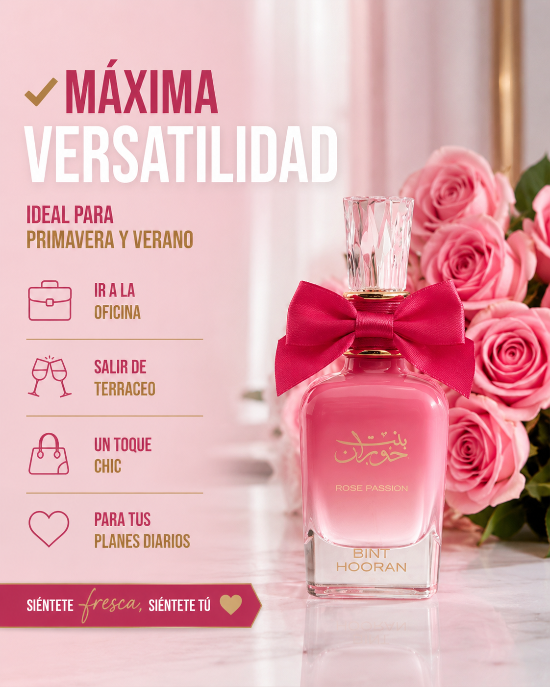 Senziate Bint Hooran Rose Passion Eau de Parfum 100ml | Mujer
