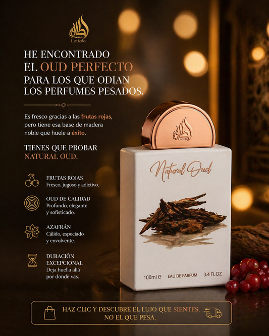 Natural Oud Lattafa | Perfume Unisex 100ml