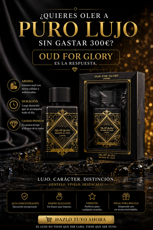 Bade'e Al Oud for Glory Lattafa | Perfume Unisex 100ml