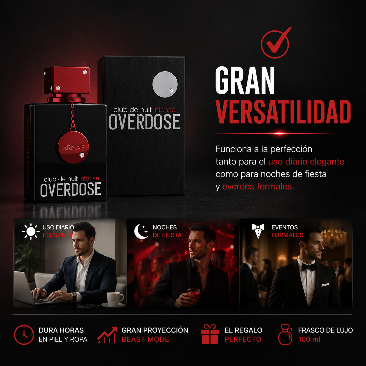 Armaf Club de Nuit Intense Overdose Eau de Parfum 100ml
