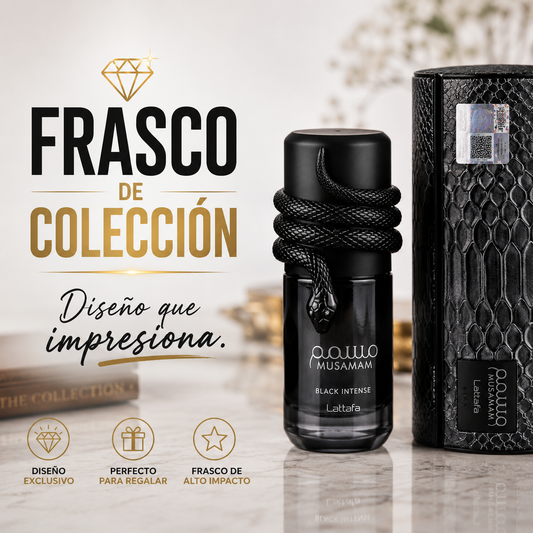 Lattafa Musamam Black Intense Eau de Parfum 100ml