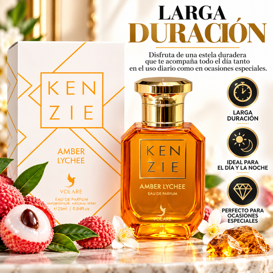 Mini Volare Kenzie Amber Lychee 25 ml Eau de Parfum Mujer