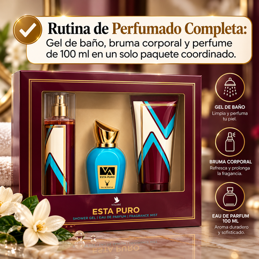 Volaré Esta Puro – Set de Regalo de 3 Piezas