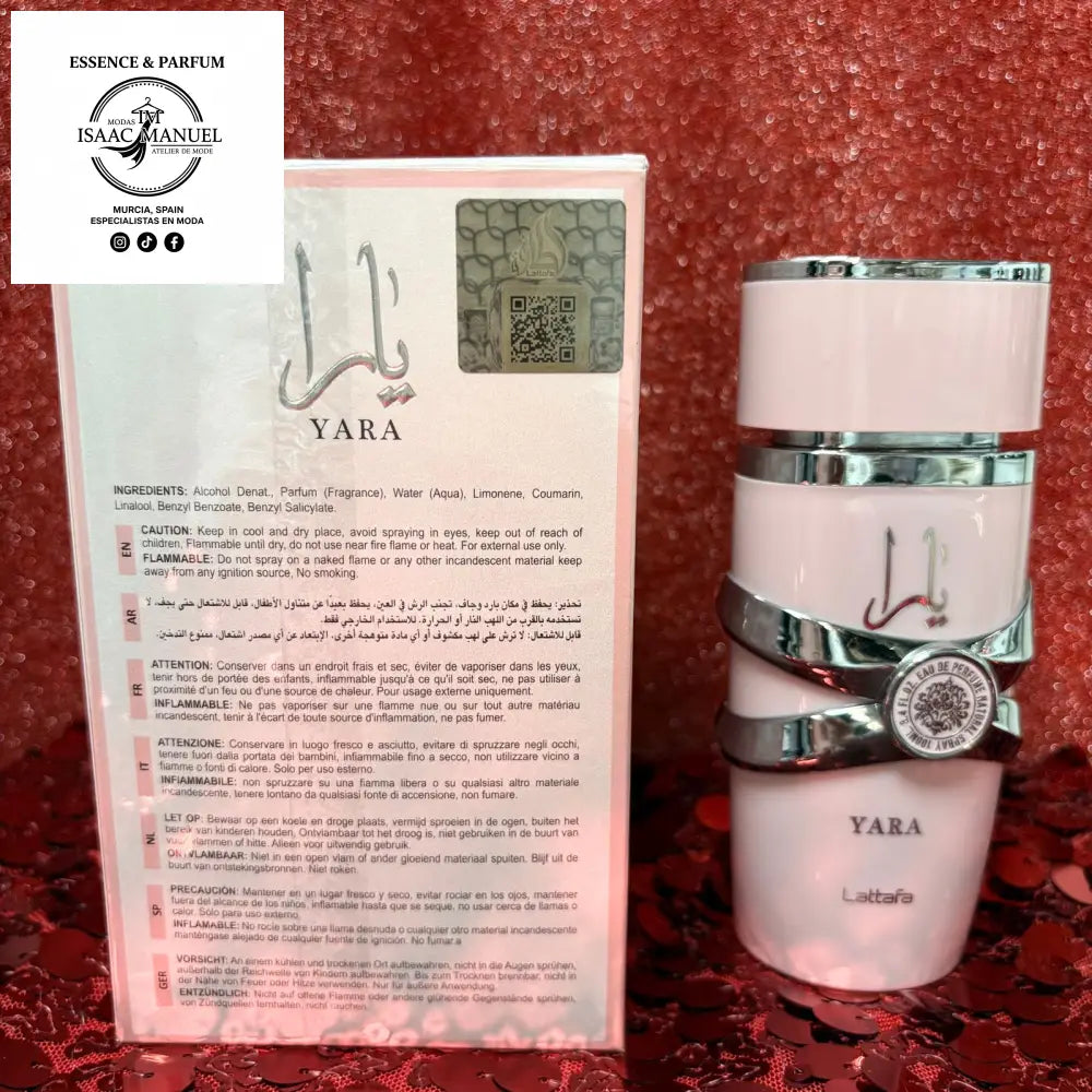 Yara de Lattafa: La Fragancia Viral que Enamora al Mundo Perfume mujer Yara rosa lattafa