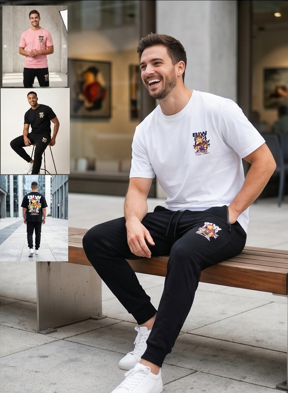 Conjunto "Street Legends" – Springfield Edition AH7903 Modelo talla L. Altura : 1,65 Peso : 86 kilos