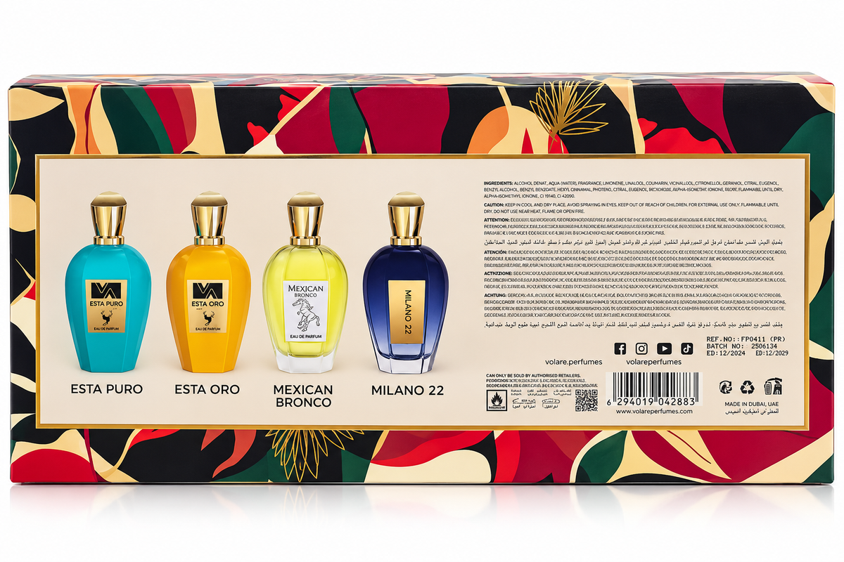Volaré Discovery Set – Cofre Eau de Parfum 4 x 25 ml