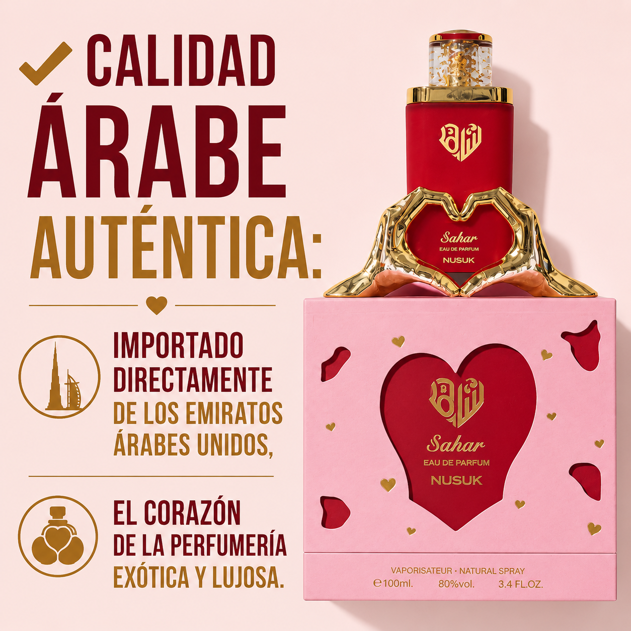 Nusuk Saher Extrait de Parfum 100ml | Unisex