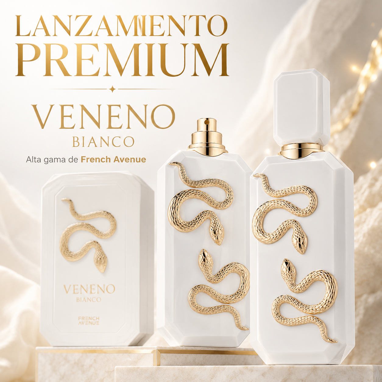 French Avenue Veneno Bianco Eau de Parfum 100ml | Veneno Collection