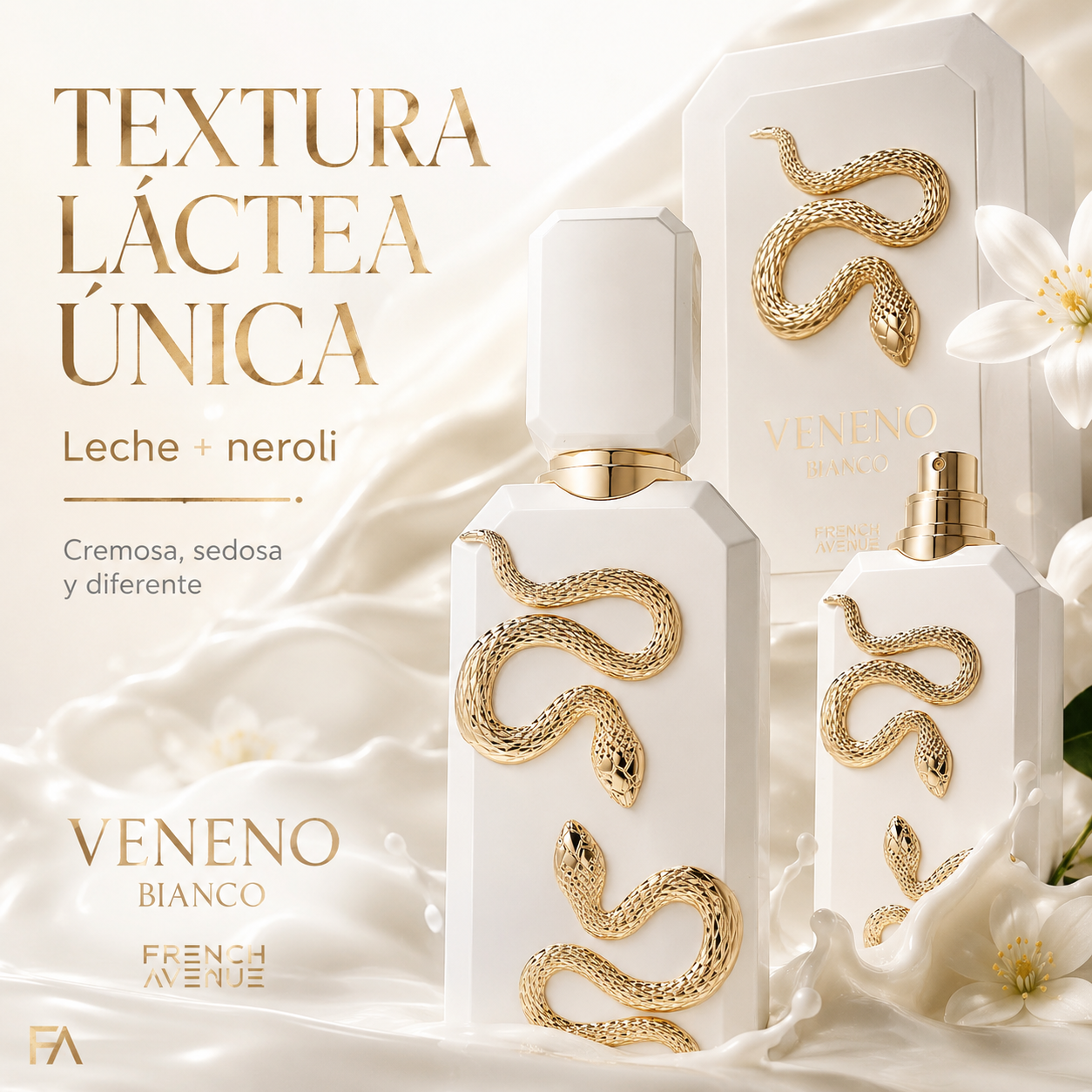 French Avenue Veneno Bianco Eau de Parfum 100ml | Veneno Collection