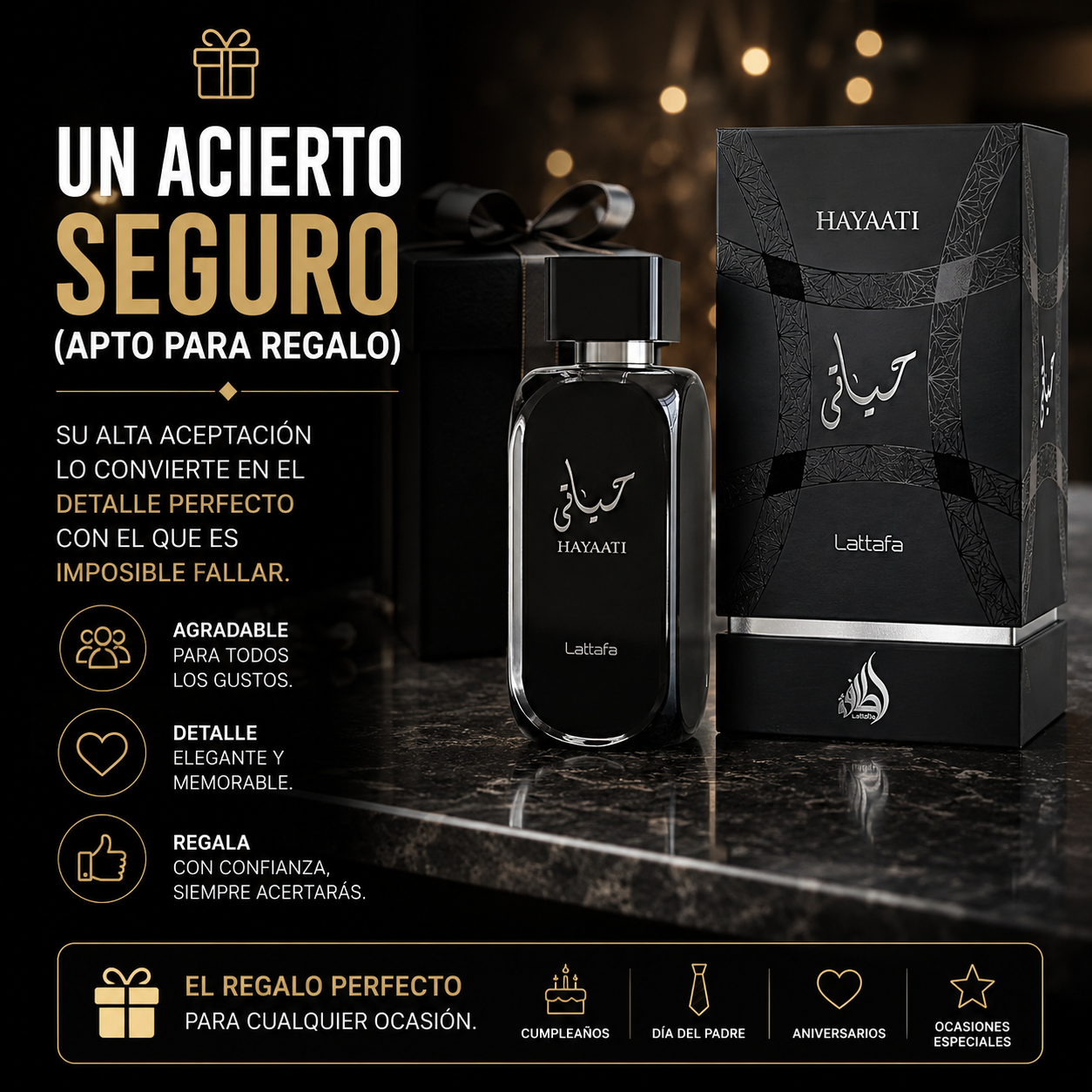Lattafa Hayaati Eau de Parfum 100ml