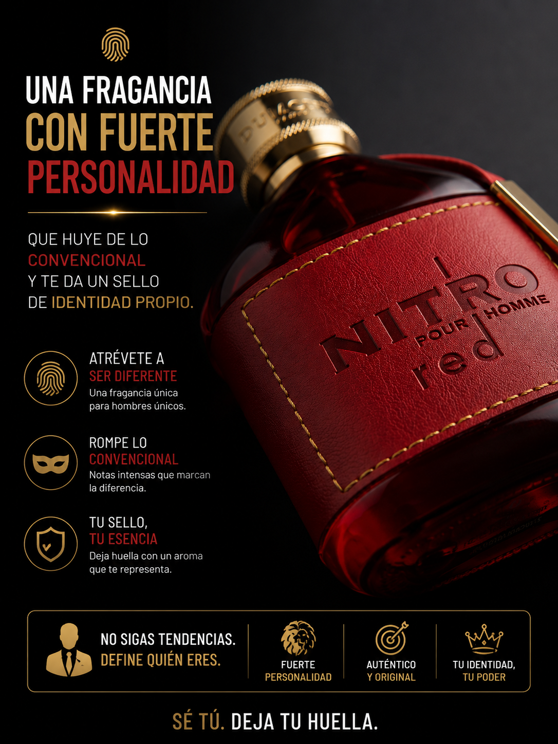 Dumont Nitro Red Eau de Parfum 100ml