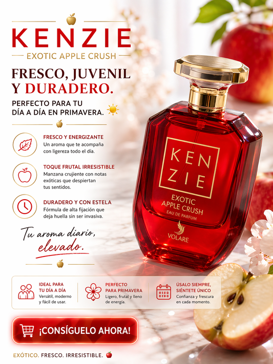 Exotic Apple Crush Kenzie Volare | Perfume Frutal Unisex 100ml