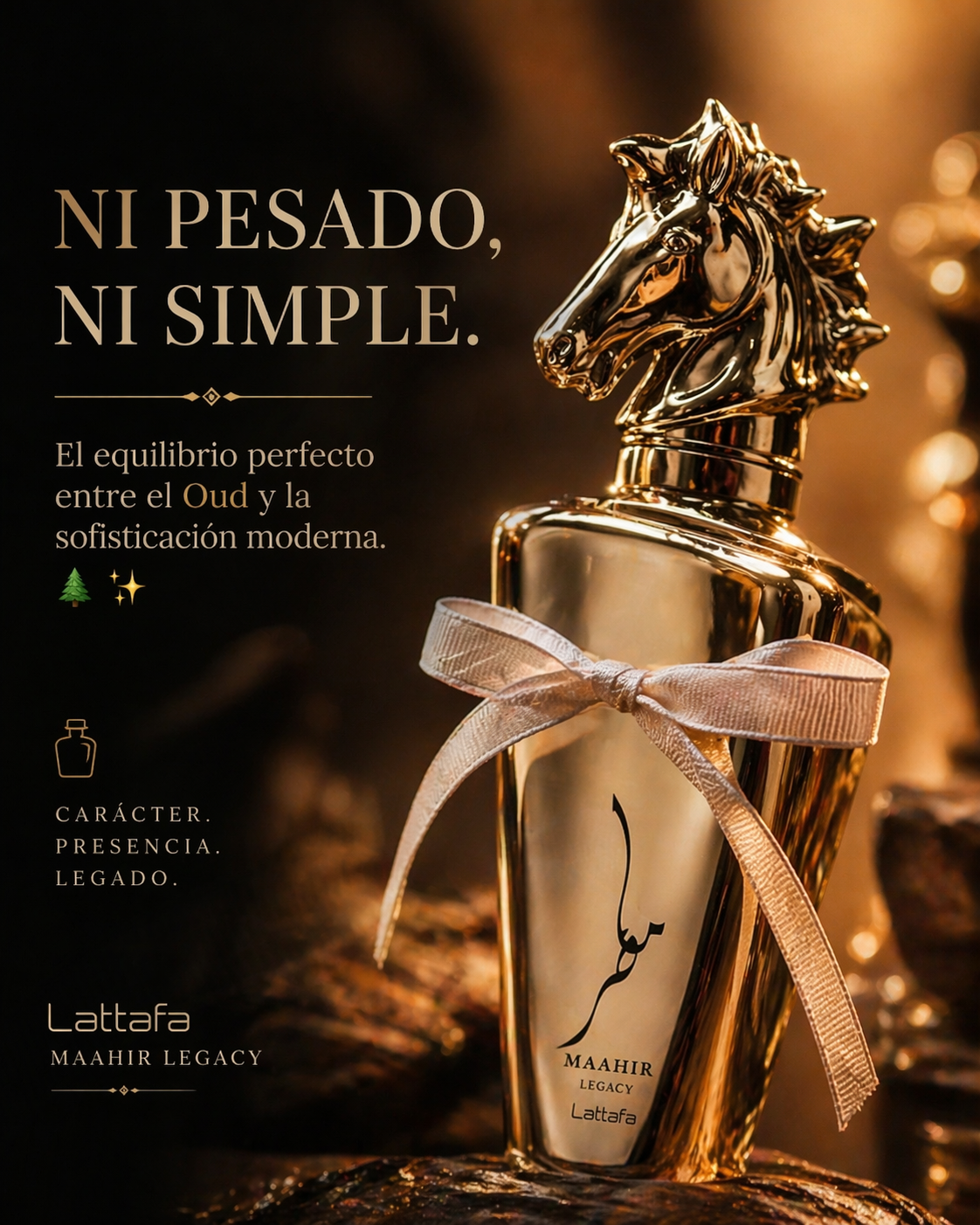 Maahir Legacy Lattafa | Perfume Masculino 100ml