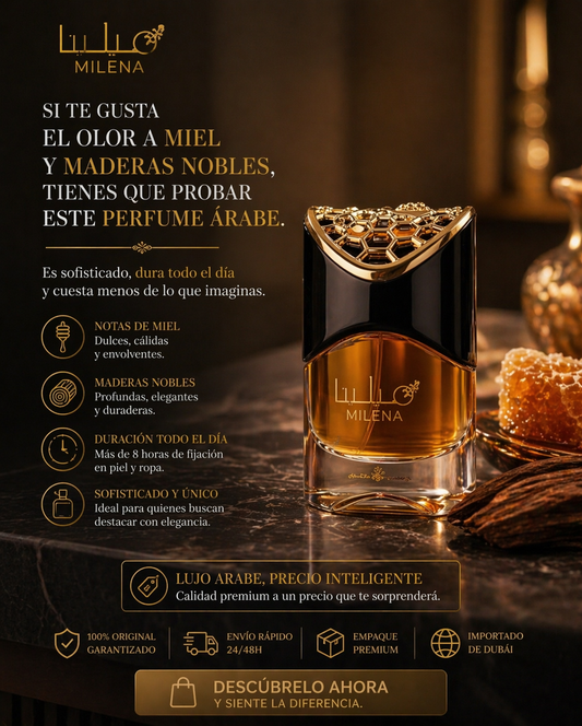 Milena Ard Al Zaafaran | Perfume Femenino Floral Oriental 100ml