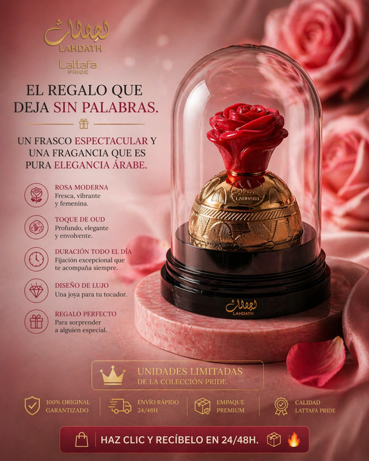 Lahdath Lattafa | Perfume Femenino Floral Oriental 100ml