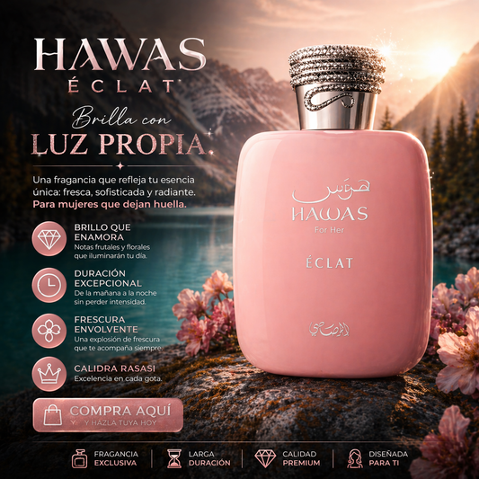 Hawas for Her Eclat Rasasi | Perfume Femenino 100ml