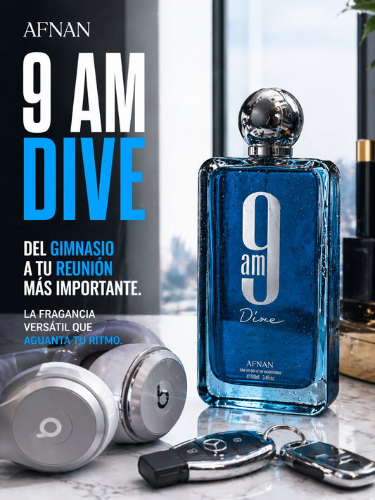 9AM Dive Afnan | Perfume Masculino Acuático 100ml