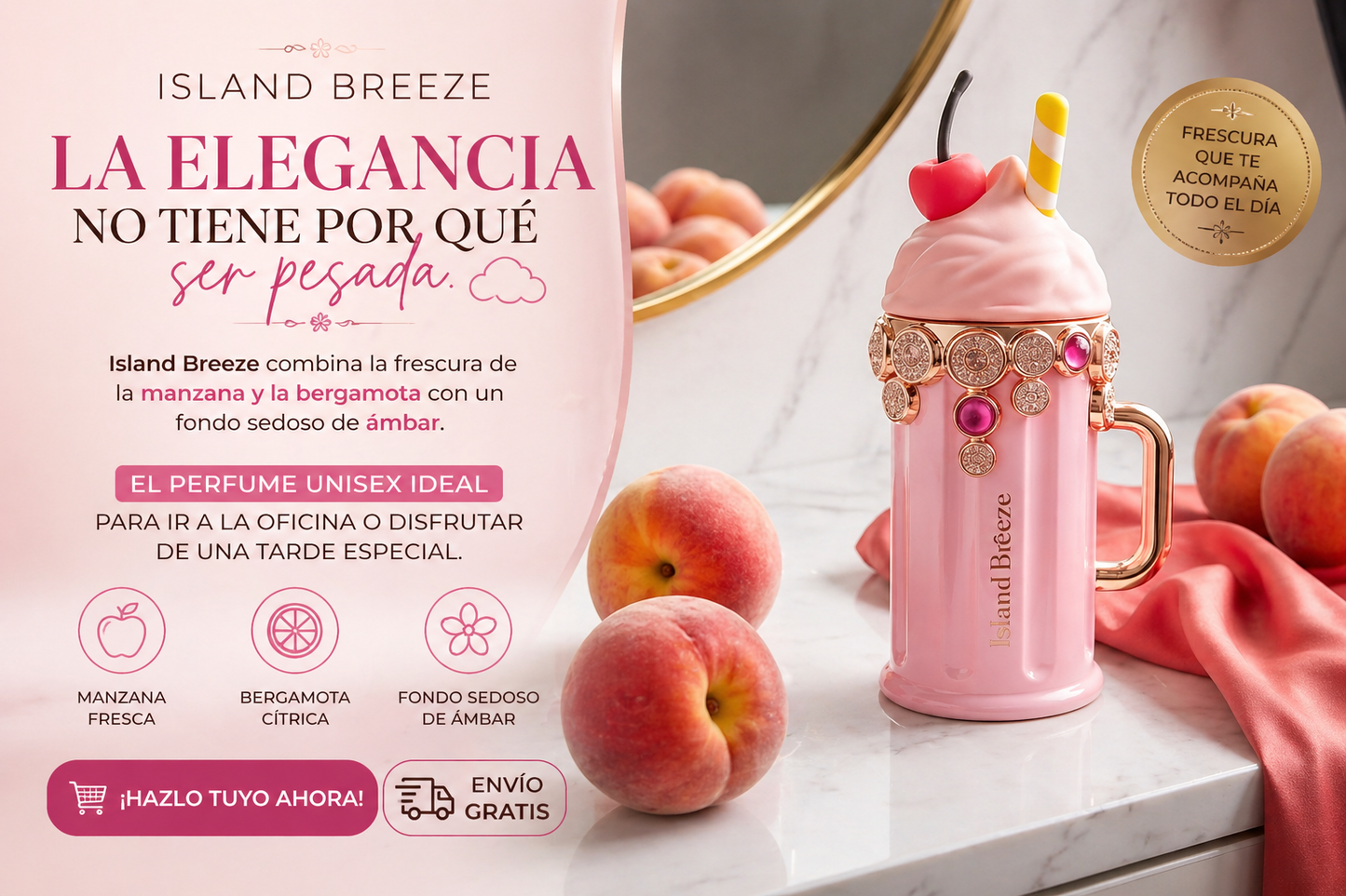 Island Breeze Armaf | Perfume Unisex Tropical Frutal 100ml