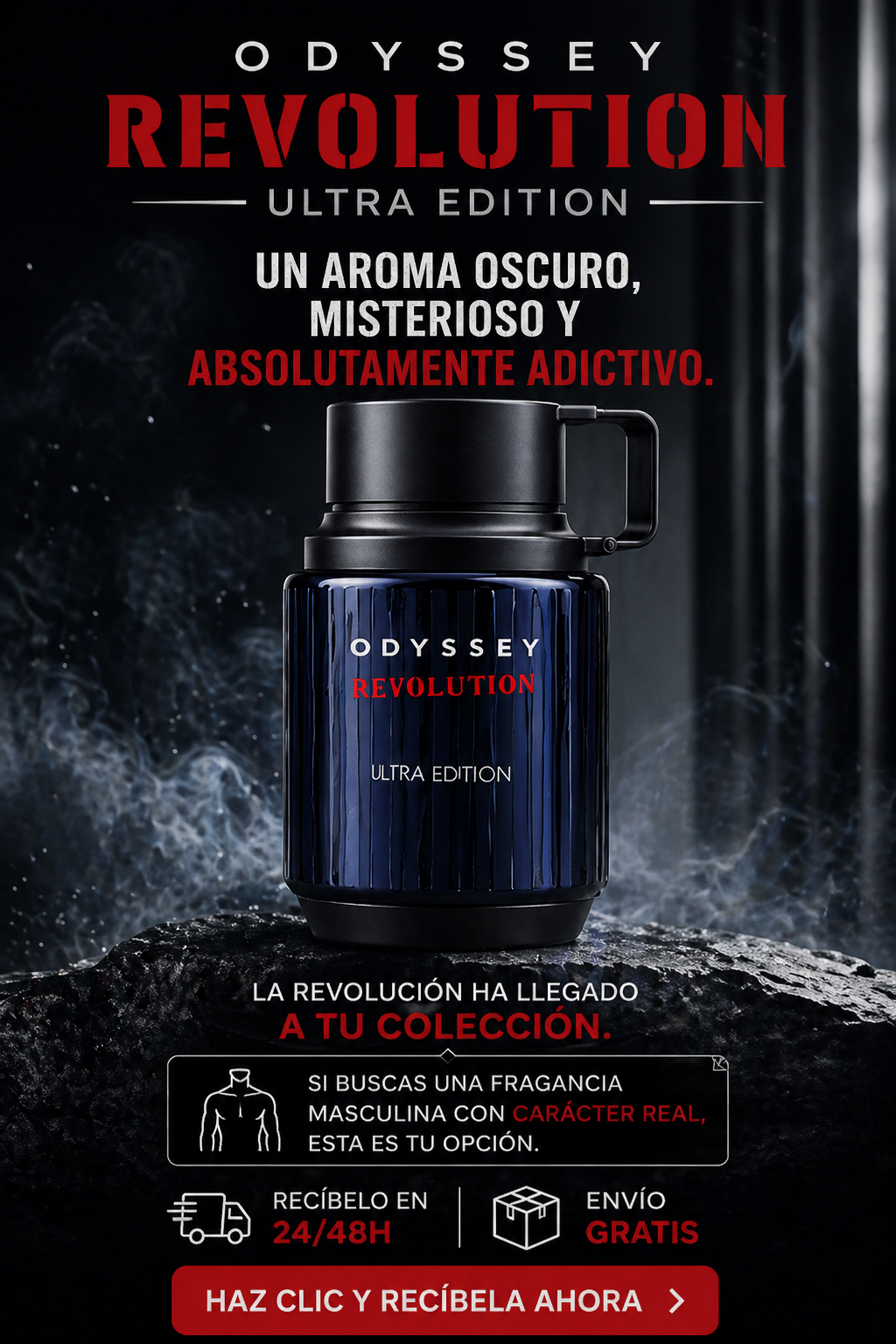 Odyssey Revolution Ultra Armaf | Perfume Masculino Amaderado Especiado 100ml