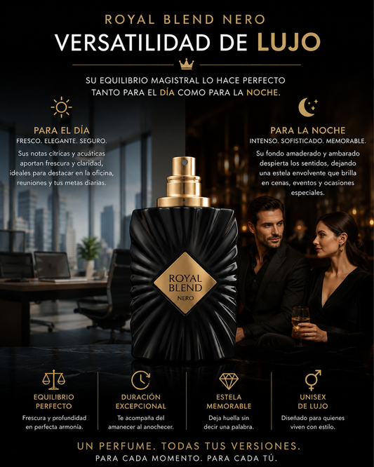 Royal Blend Nero de French Avenue | Extracto de Perfume Unisex 100ml