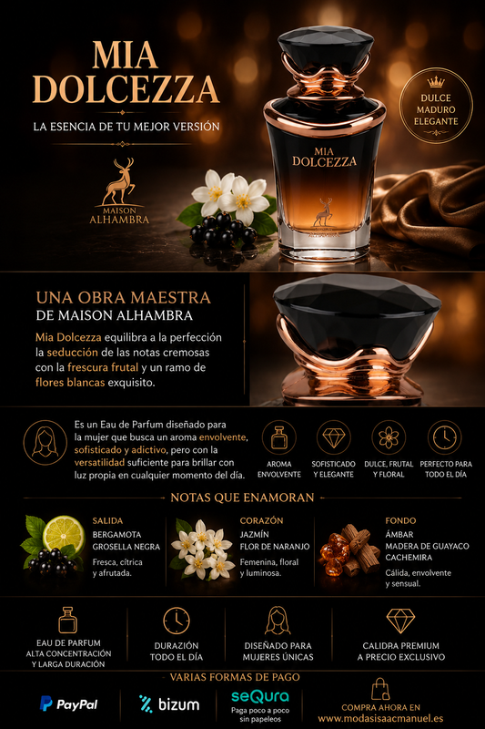 Maison Alhambra Mia Dolcezza Eau de Parfum 100ml