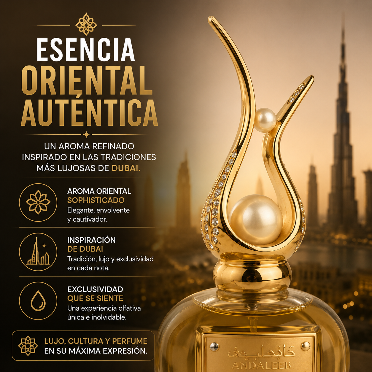 Perfume Lattafa "Andaleeb Asdaaf" EDP (100ml) | Perfume de Mujer