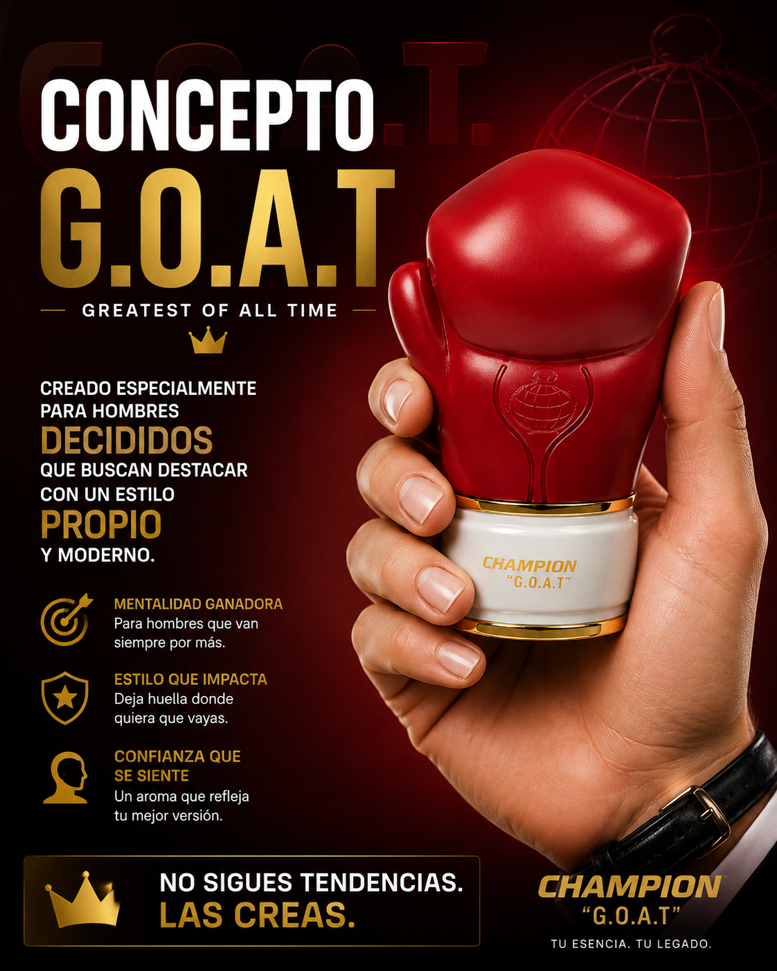 Fragrance World Champion G.O.A.T Eau de Parfum 80ml