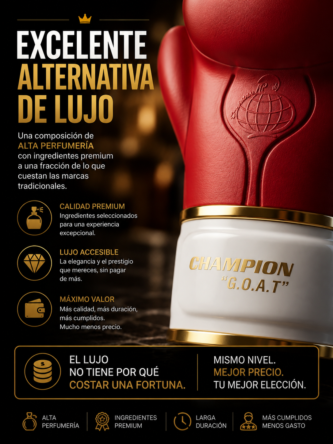 Fragrance World Champion G.O.A.T Eau de Parfum 80ml