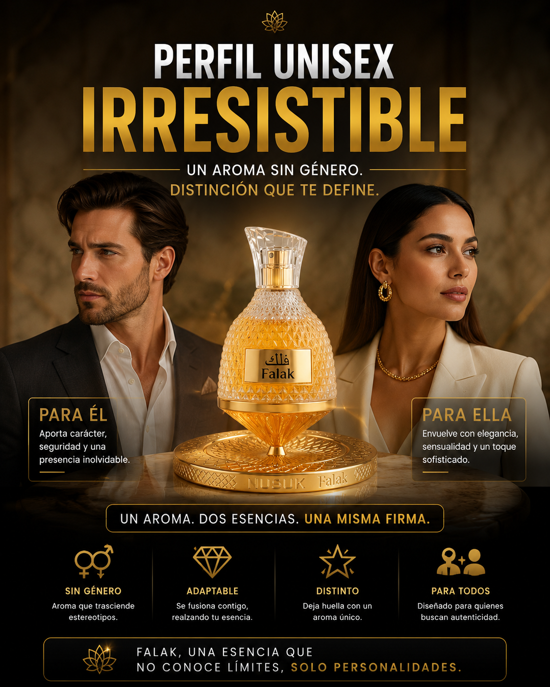 Nusuk Falak Eau de Parfum Unisex 100ml