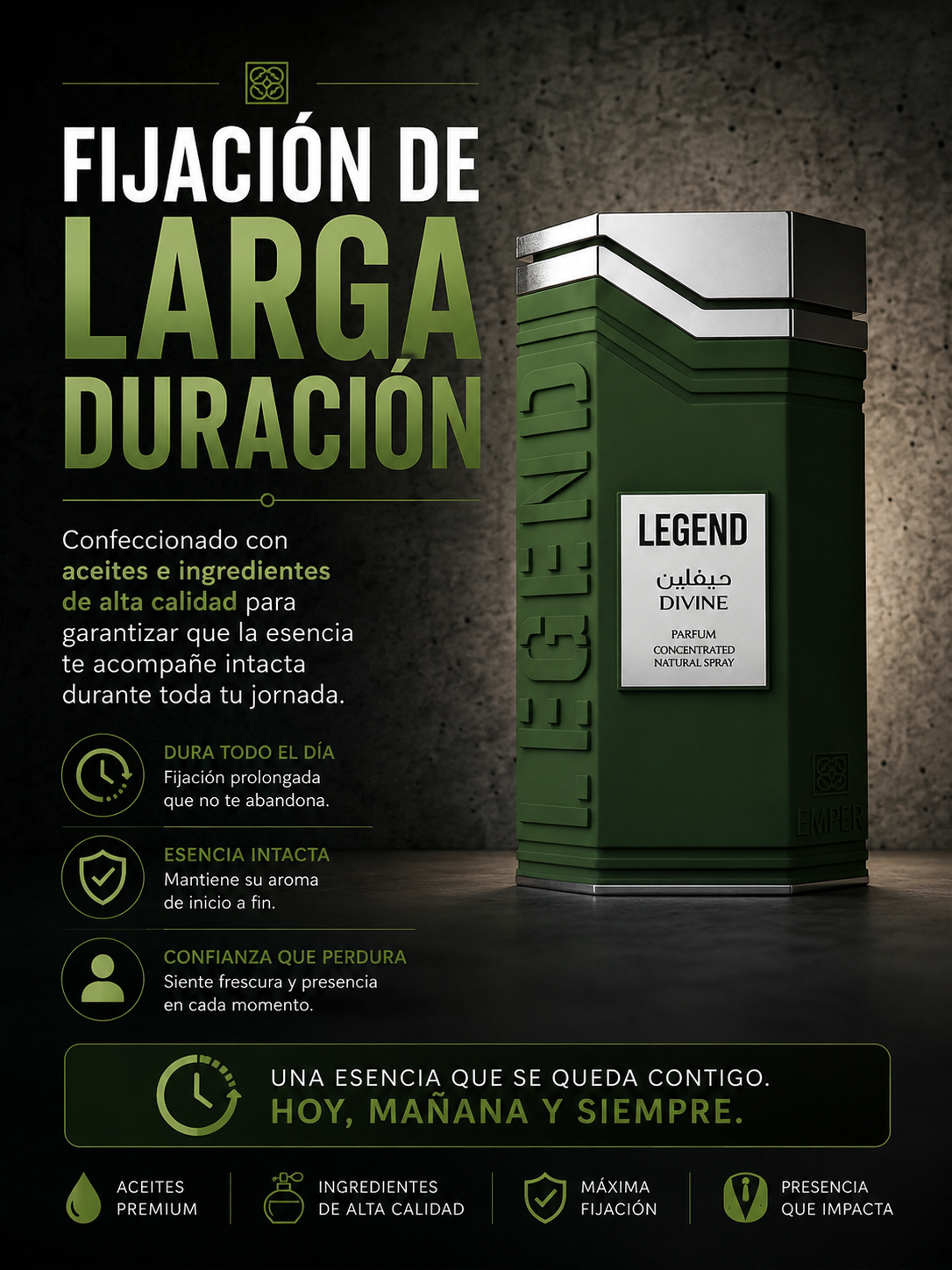 Emper Legend Divine Eau de Parfum para Hombre 100ml