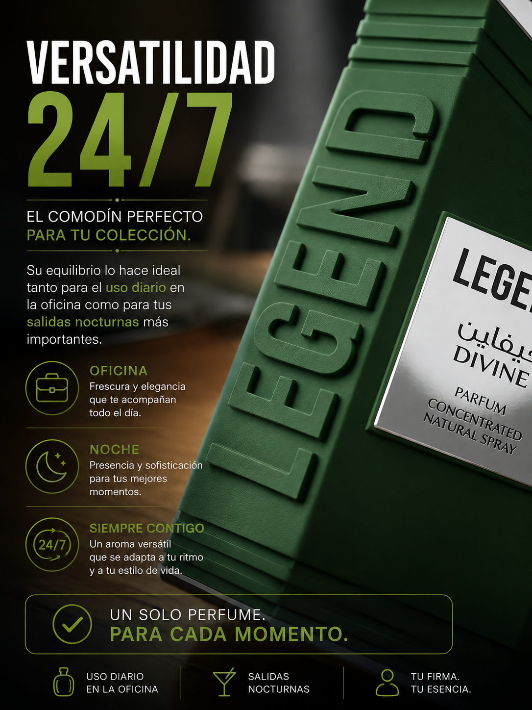 Emper Legend Divine Eau de Parfum para Hombre 100ml