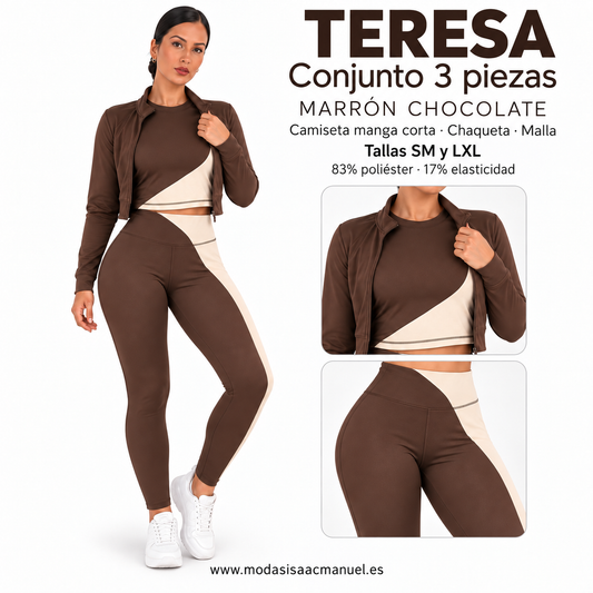 Conjunto Deportivo 3 Piezas Teresa
