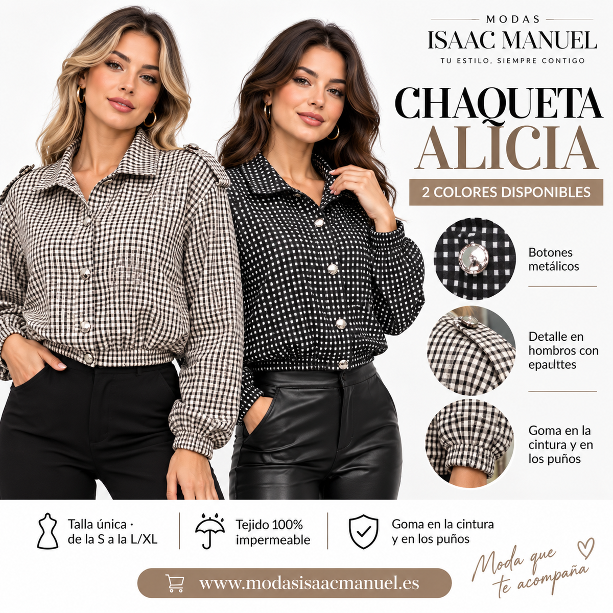 Chaqueta Impermeable Alicia