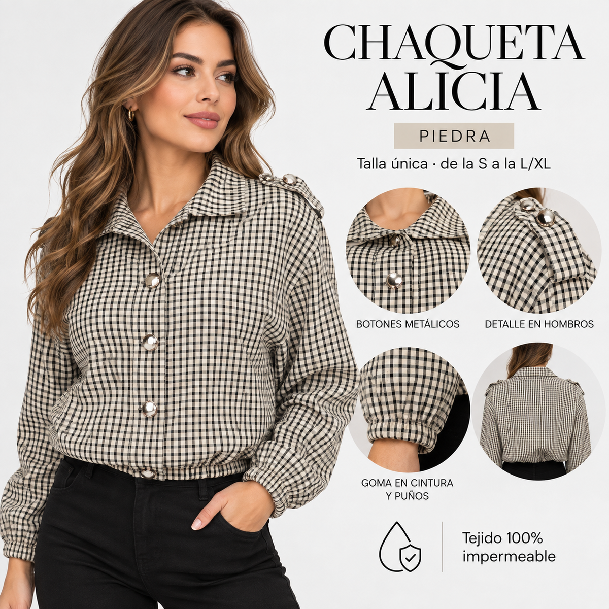 Chaqueta Impermeable Alicia