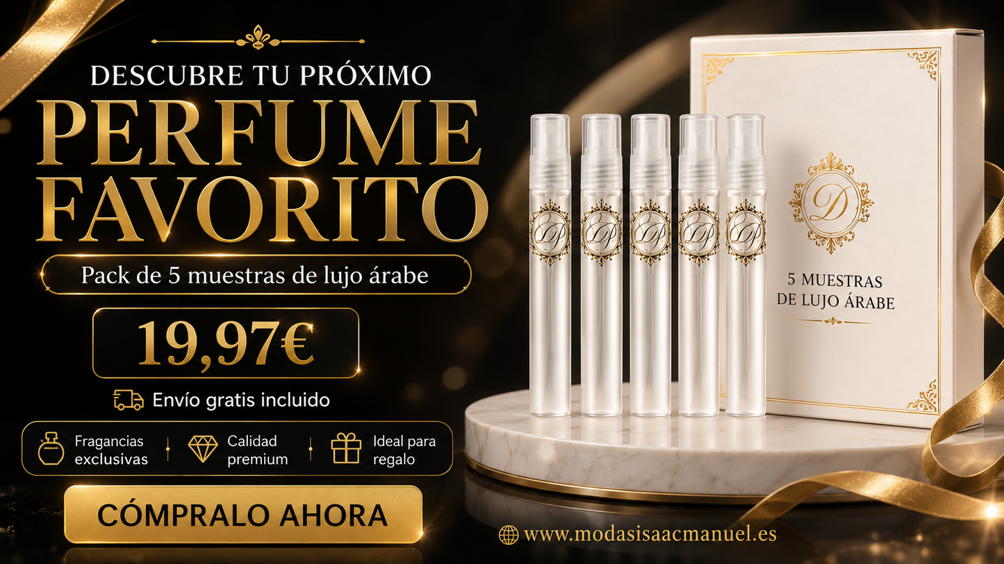 Pack 5 Muestras 3ML Perfumes Árabes | Set Discovery
