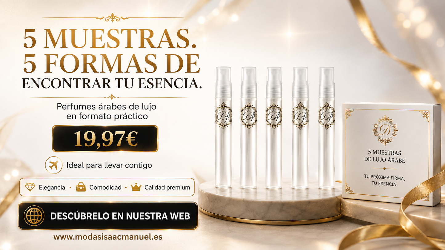 Pack 5 Muestras 3ML Perfumes Árabes | Set Discovery