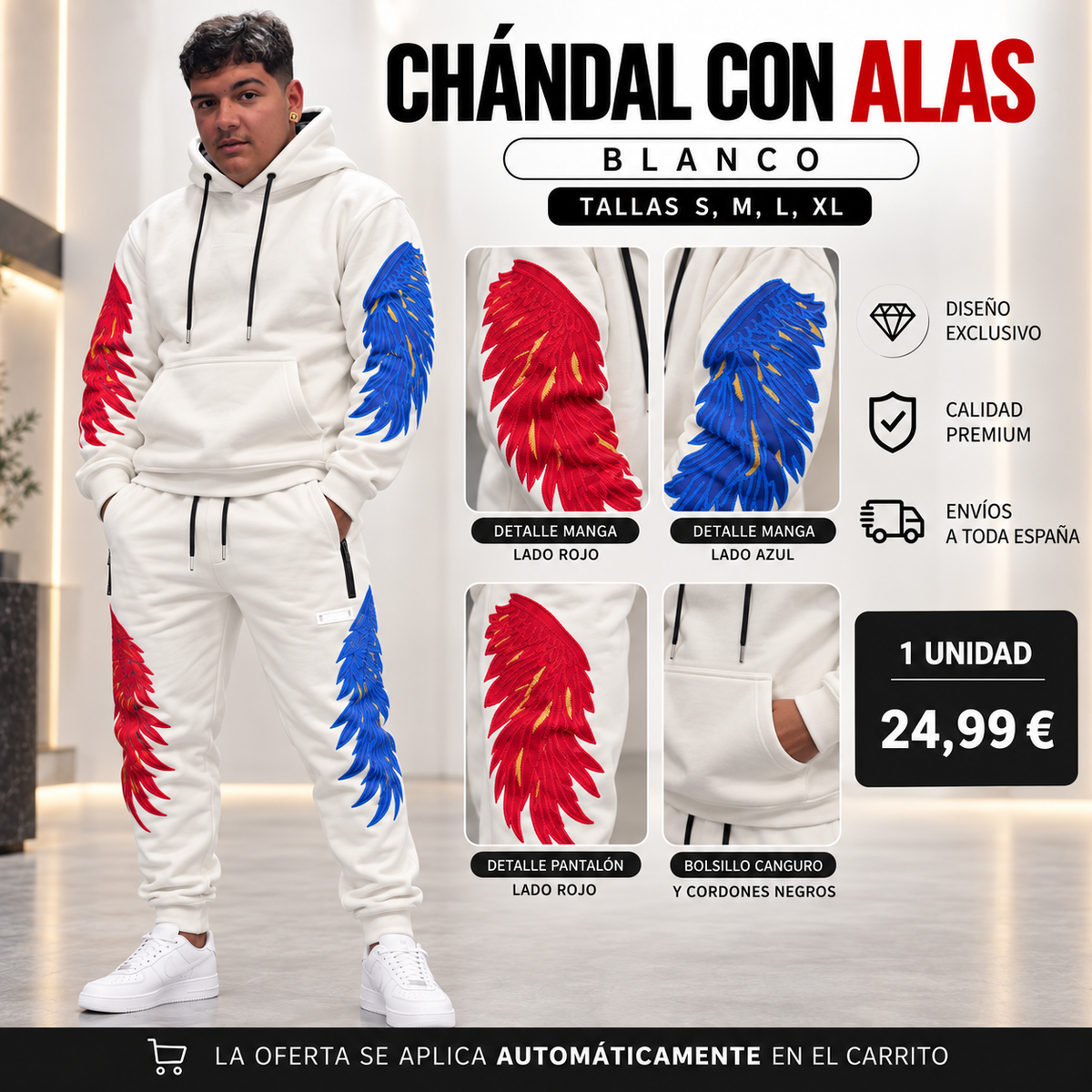 Chándal Alas Akka Juan Largo