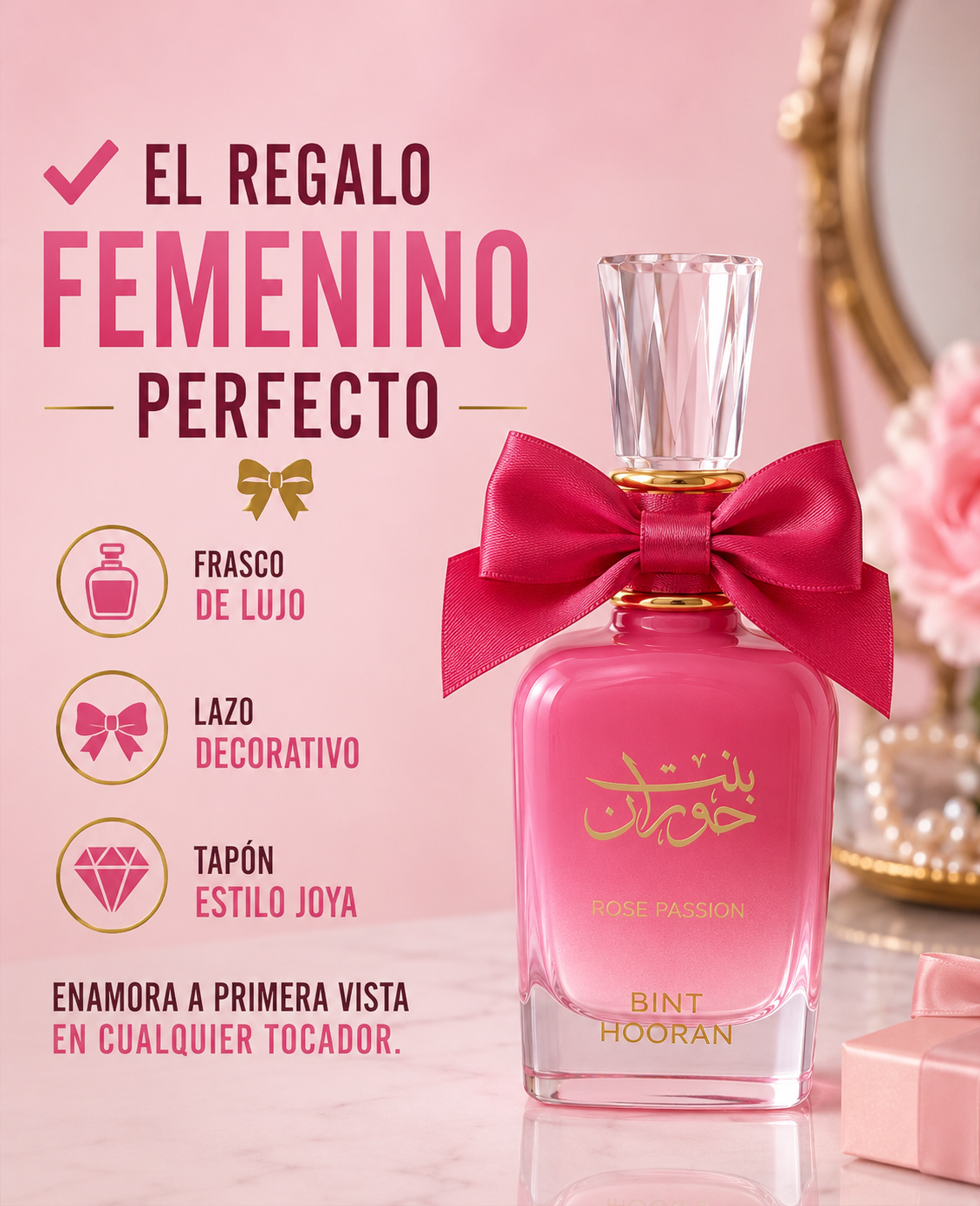 Senziate Bint Hooran Rose Passion Eau de Parfum 100ml | Mujer