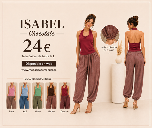 Conjunto de Dos Piezas "ISABEL" | Estilo Casual con Espalda Halter