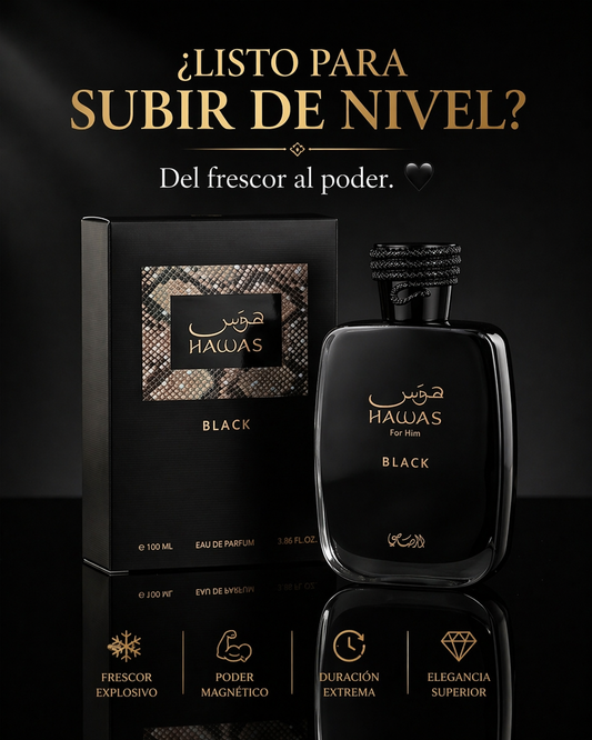 Hawas Black Rasasi | Perfume Masculino 100ml