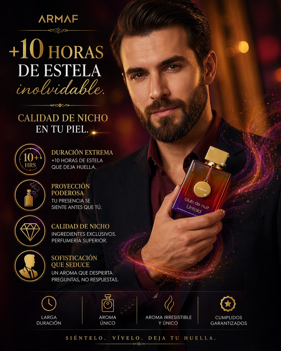Club de Nuit Untold Armaf | Perfume Unisex Floral Oriental 105ml