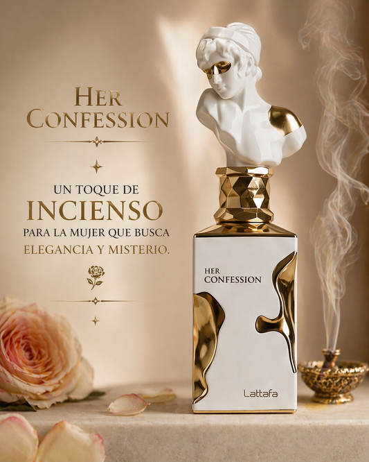 Her Confession Lattafa | Perfume Femenino Floral Oriental 100ml