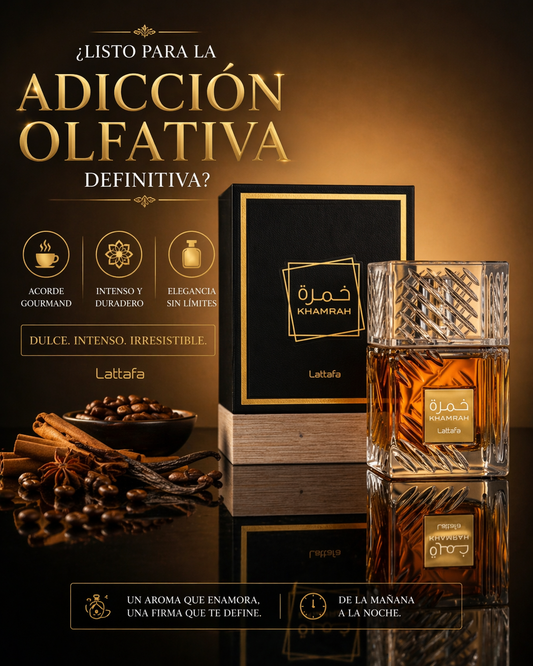 Khamrah Qahwa Lattafa | Perfume Unisex Gourmand Café 100ml